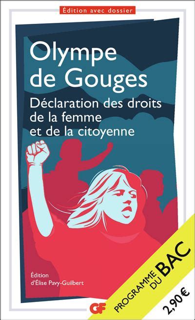 Declaration Des Droits De La Femme Et De La Citoyenne Progra Pocket