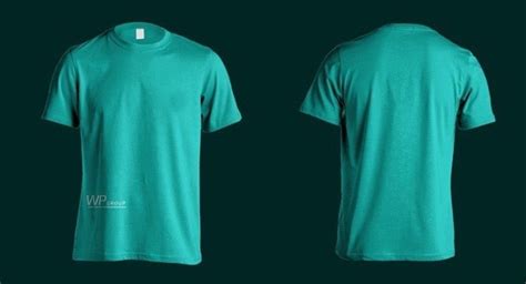 Desain Kaos Polos Hijau Tosca Depan Belakang 57 Koleksi Gambar