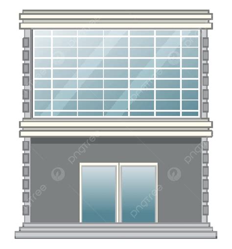 Imagen Aislada Del Tema Del Clip Art Del Museo Del Edificio Moderno Vector Png Dibujos Museo