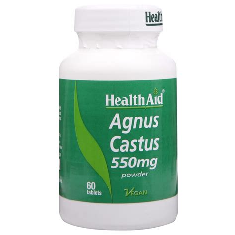 HealthAid Agnus Castus 550mg | NUTRABAY™