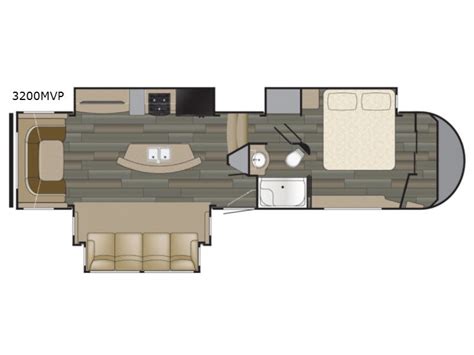 Heartland Sundance 3000mvp Super Spacious 5th Wheel Floorplan