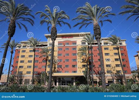 March 31 2021 Sheraton Hotel Anaheim California United States Looking Up At The Sheraton