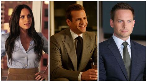 Meghan Markle Patrick J Adams Gabriel Macht Where Are The Suits