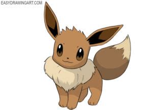 How To Draw Eevee Easy Drawing Art