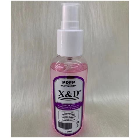 Prep X D Profissional Bactericida Spray Higiene Unha 120 ML Shopee Brasil