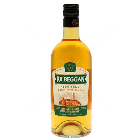 Kilbeggan Traditional Irish Whiskey L Vol Kilbeggan Whisky