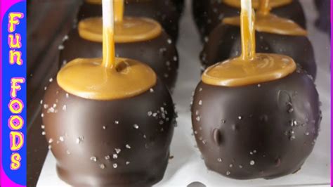 How To Make Chocolate Covered Caramel Apples Youtube