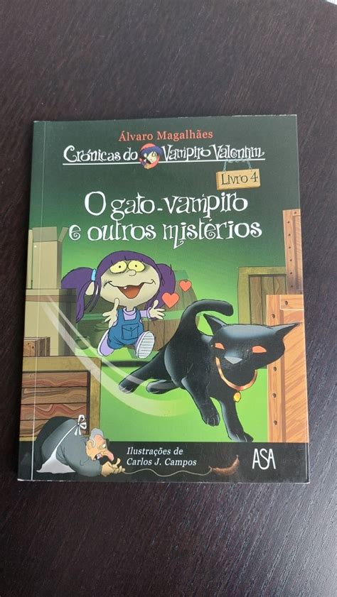 Livro O Gato Vampiro E Outros Mist Rios De Lvaro Magalh Es S O