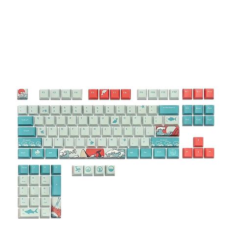 108 Key Ahegao Oem Pbt Keycaps Farbstoff Sublimation Japanische Ukiyo