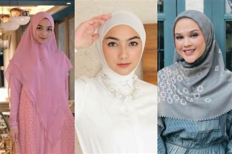 Inspirasi Gaya Hijab Momen Lebaran Tampil Modis Dan Elegan