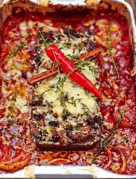 Nut Roast Recipe With Salsa Rossa Jamie Oliver Recipes Recipe