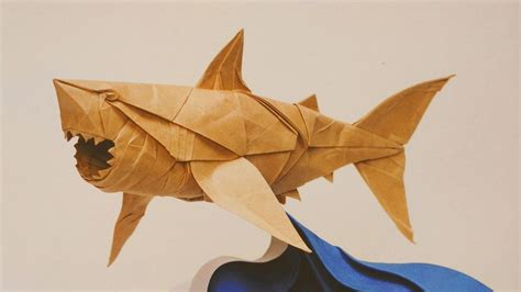 Great White Shark Folded by Phạm Hoàng Tuấn Origami Shark Dinosaur