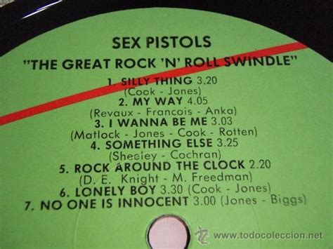 Sex Pistols The Great Rock N Roll Swindle Comprar Discos Lp