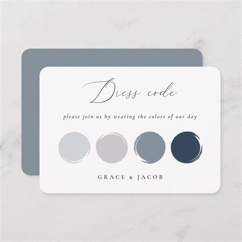 Navy Blue Dusty Blue Wedding Color Palette Artofit