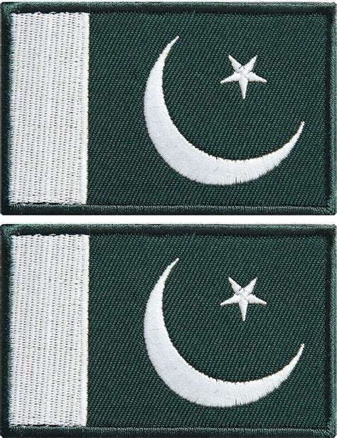 Stidsds Pack Pakistan Flag Patch Pakistan Flags Embroidered Patches