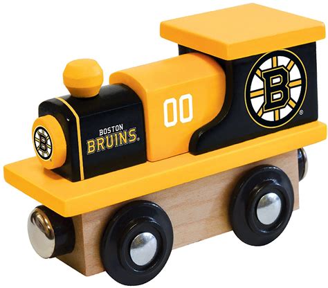 Nhl Boston Bruins Wood Train With Images Wooden Toy Train Toy