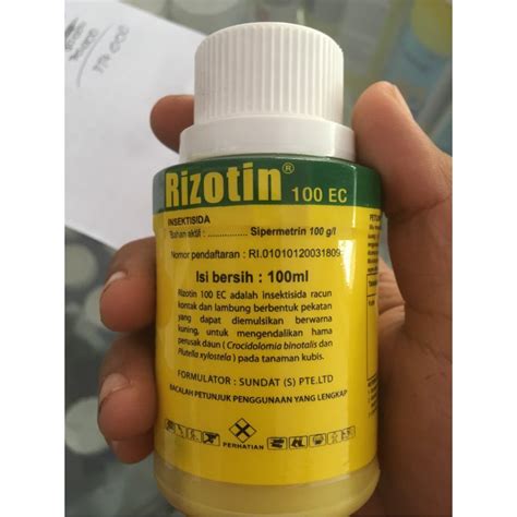 Jual Insektisida Rizotin 100 EC 100 Ml Pembasmi Semut Shopee Indonesia