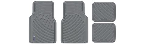 Michelin Automotive All Weather Rubber Floor Mats 4 Piece Set Front Rear