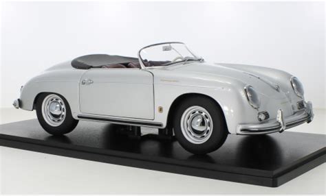 Diecast Model Cars Porsche 356 112 Kk Scale A Speedster Grey 1955