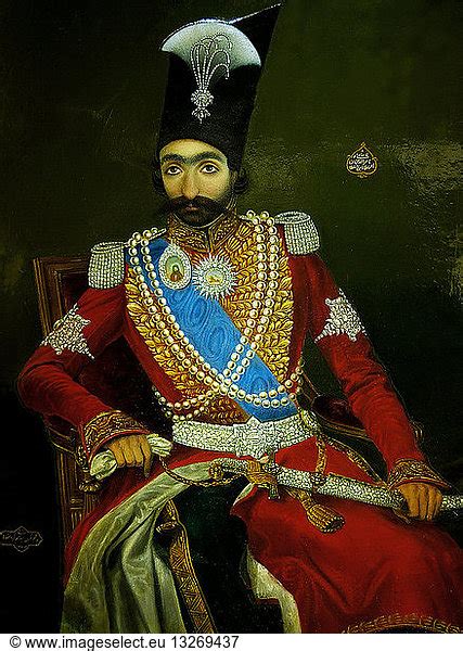 Portrait Of Nasser Al Din Shah Qajar Portrait Of Nasser Al Din Shah