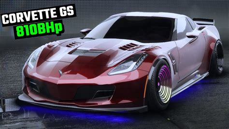 Need For Speed Unbound Chevrolet Corvett Grand Sport Customization