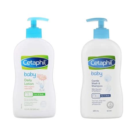 Cetaphil Baby Moisturizing Lotion And Shampoo 400ml Lazada Ph