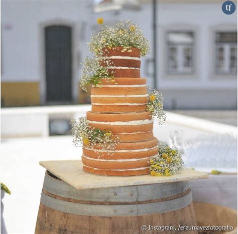 Naked Cakes Les G Teaux De Mariage Les Plus D Test S Des Internautes Terrafemina