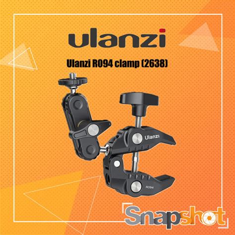 Ulanzi R094 clamp 2638 Multi Functional Super Clamp Mount อารมแคลมป