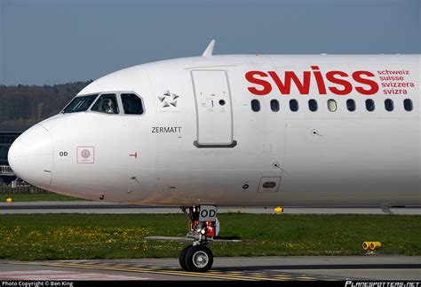 Hb Iod Swiss Airbus A321 111 Photo By Ben King Id 129594