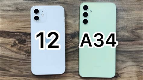 Samsung Galaxy A34 Vs IPhone 12 YouTube