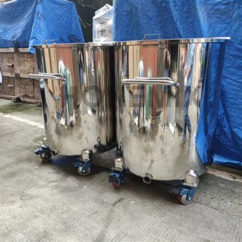 Honemix Sanitary Stainless Steel Vertical Food Cosmetic Liquid Chemical