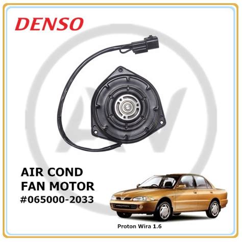 Original Denso Proton Wira Satria Radiator Air Cond Cooling Fan