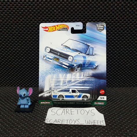 Jual Hot Wheels 75 Datsun Sunny Truck B120 Putih Jdm Hyper Haulers Premium Jakarta Selatan