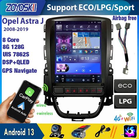 Autoradio Android Per Opel Astra J Vauxhall Buick Verano Holden Cascada