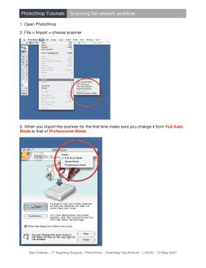 Fillable Online Scanning At Artwork Workow Fax Email Print Pdffiller