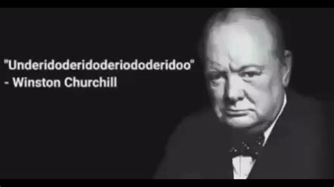 Winston Churchill S Speech Meme Youtube