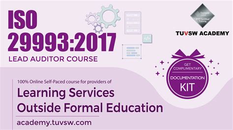 Iso Lead Auditor Training Course Tuvsw Academy