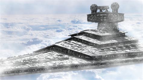 Wallpaper Star Wars Seni Digital Memberikan Kendaraan Cgi Menara