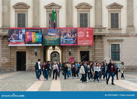 Palazzo Reale In Mailand Redaktionelles Bild Bild Von Historisch