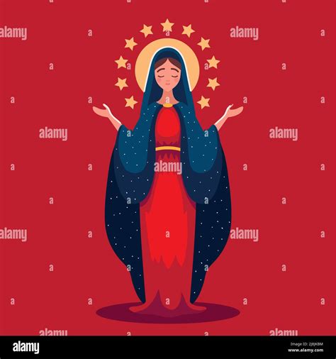 Assumption Of Virgin Mary Stock Vector Image And Art Alamy