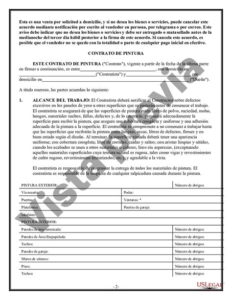 Miramar Florida Contrato De Pintura Para Contratista Us Legal Forms