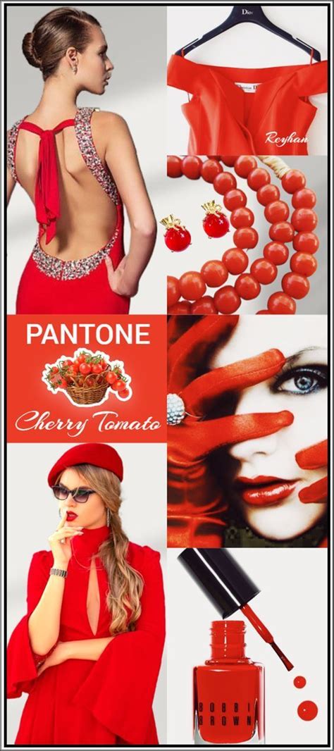 Pantone London Fw Ss Color Palette Cherry Tomato Reyhan S D S