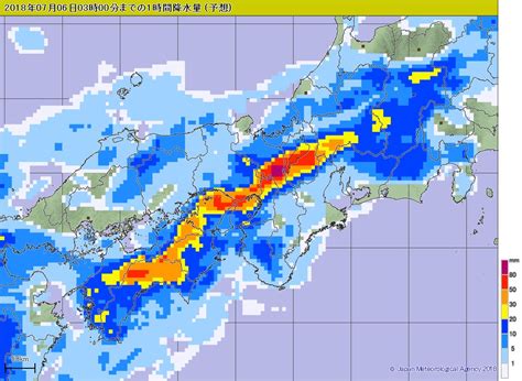 荒木健太郎 On Twitter 東～西日本の皆様，どうかお願いです．大雨災害への備えを必ず確認して下さい．危険な気圧配置が8日頃にかけて