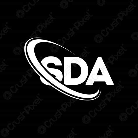 Sda logo. sda letter. sda letter logo design. initials sda - vector de stock 5918936 | Crushpixel