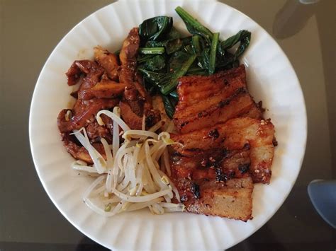 Homemade Bibimbap With Spicy Pork Belly Dining And Cooking