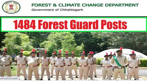 Chhattisgarh Forest Guard Recruitment 2023 Notification Out For The