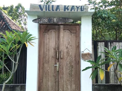 Serunya Menginap Di Villa Kayu Hunian Di Pedesaan Yogya Rasanya Ubud