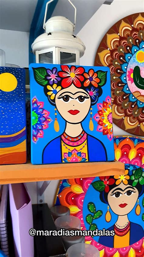 Mara Dias Mandalas V Deo Em Obras De Frida Decora O Frida