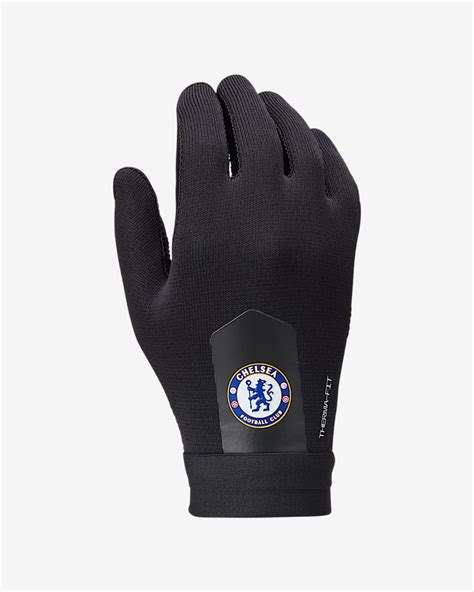 Chelsea F C Academy Nike Therma Fit Football Gloves Nike Uk