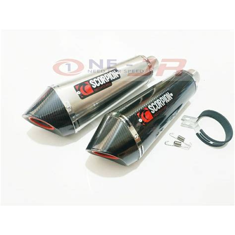 Jual Silencer Knalpot Racing Scorpion Vixion New Old R15v3 Mx King